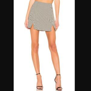 NWOT Revolve x Capulet Rosa Skirt in Houndstooth | Size XS/P